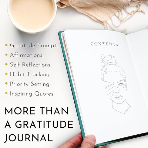 RYVE Gratitude Journal for Men: 6-Month Guided Mindfulness Journal with Prompts - Daily Gratitude Journal, Mens Journal for Writing, Mind Journal Men, Daily Journal Men, Mindfulness Gifts for Men in Kuwait