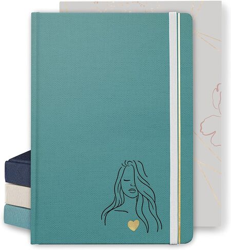 RYVE Gratitude Journal for Men: 6-Month Guided Mindfulness Journal with Prompts - Daily Gratitude Journal, Mens Journal for Writing, Mind Journal Men, Daily Journal Men, Mindfulness Gifts for Men in Kuwait