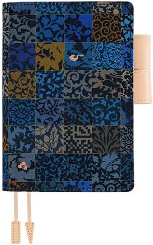 Hobonichi Techo Original & Planner Cover [A6 Cover Only] Eiji Mitooka: Floral Lattice (Blue) in Kuwait