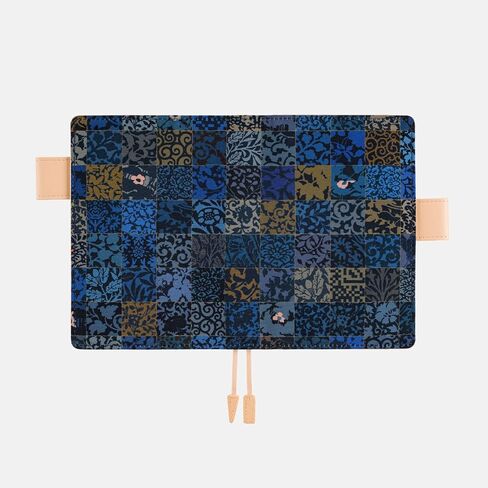 Hobonichi Techo Original & Planner Cover [A6 Cover Only] Eiji Mitooka: Floral Lattice (Blue) in Kuwait