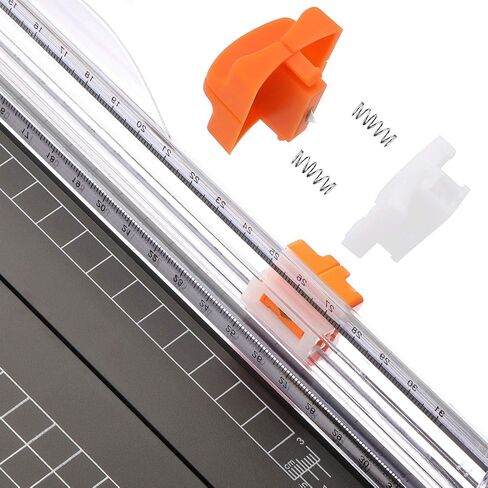 Firbon Green A4 Paper Cutter 12 Inch Titanium Straight Paper Trimmer with Side Ruler for Scrapbooking Craft, Paper, Coupon, Label, Cardstock in Saudi Arabia
