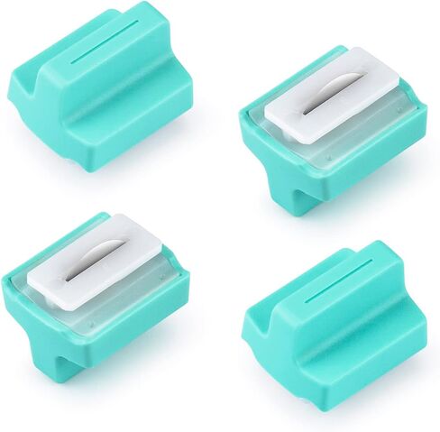 Ecraft Paper Trimmer Replacement Blades Use for 4 Style Multi-Function Scrapbooking Tool with Dial Blades of Wave Paper Cutter Blade Refills Mint Green (4 Pack） in Saudi Arabia