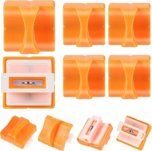 Honoson 6 Pieces Paper Cutter Replacement Blades Paper Trimmer Blades Refill Craft Cutting Replacement Blades for A4 Cutter(Orange) in Saudi Arabia