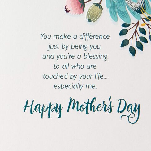 Hallmark DaySpring Religious Mother's Day Card for Mom (Kindness, Beauty, Grace, Love) in Saudi Arabia
