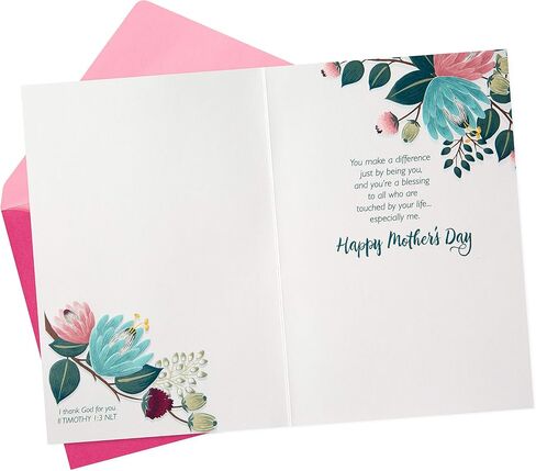 Hallmark DaySpring Religious Mother's Day Card for Mom (Kindness, Beauty, Grace, Love) in Saudi Arabia