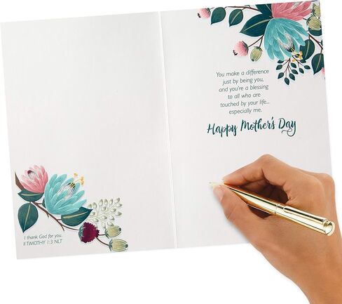 Hallmark DaySpring Religious Mother's Day Card for Mom (Kindness, Beauty, Grace, Love) in Saudi Arabia