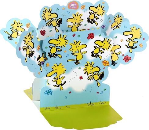 Hallmark Peanuts Pop Up Mothers Day Card from Son or Daughter (Snoopy and Woodstock) in Saudi Arabia