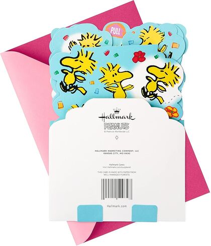 Hallmark Peanuts Pop Up Mothers Day Card from Son or Daughter (Snoopy and Woodstock) in Saudi Arabia