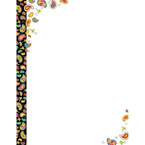 Barker Creek Designer Computer Paper, Black And White Dots, 8.5" x 11", Decorative Printer Paper, Stationery, 50 Sheets per Pkg, Home, School and Office Supplies (717) in Saudi Arabia