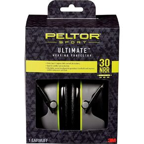 Peltor Sport Ultimate Hearing Protector, Black/Gray Earmuff, NRR 30 dB in Kuwait