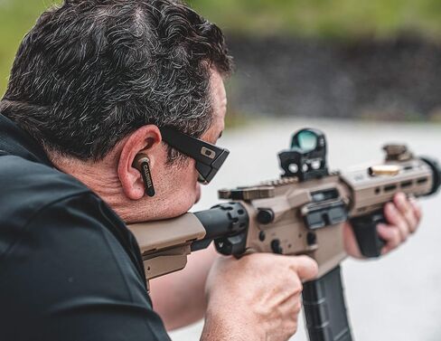 Caldwell E-MAX Shadows 23 NRR - Electronic Hearing Protection with Bluetooth Connectivity for Shooting, Hunting, and Range in Saudi Arabia