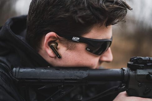 Caldwell E-MAX Shadows 23 NRR - Electronic Hearing Protection with Bluetooth Connectivity for Shooting, Hunting, and Range in Saudi Arabia