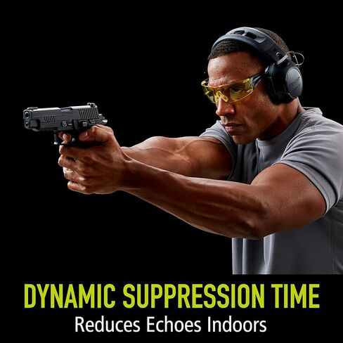 Peltor Sport Tactical 500 Smart Electronic Hearing Protector with Bluetooth Wireless Technology, NRR 26 dB, Bluetooth Headphones Ideal for the Range, Shooting and Hunting,Black in Kuwait