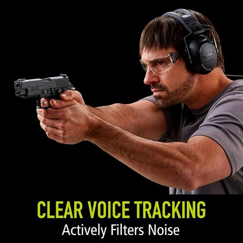 Peltor Sport Tactical 500 Smart Electronic Hearing Protector with Bluetooth Wireless Technology, NRR 26 dB, Bluetooth Headphones Ideal for the Range, Shooting and Hunting,Black in Kuwait