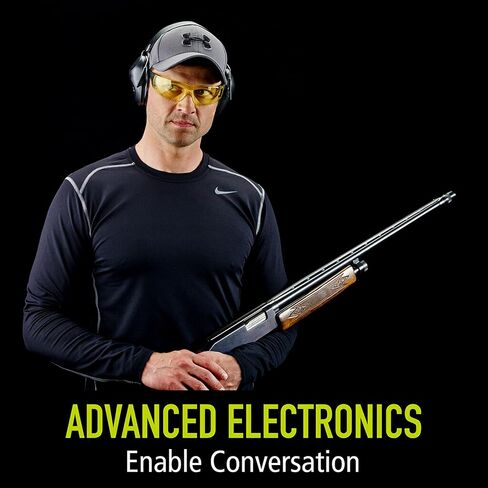 Peltor Sport Tactical 500 Smart Electronic Hearing Protector with Bluetooth Wireless Technology, NRR 26 dB, Bluetooth Headphones Ideal for the Range, Shooting and Hunting,Black in Kuwait