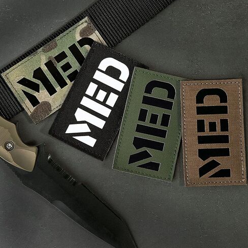 Petac Gear IR انعكاس الأشعة تحت الحمراء MED الطبية التكتيكية السحابة التصحيح هوك السحابة دعم 3.5x2 (MC) in Kuwait