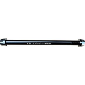Bike Trainer Thru Axle Adapter for Kinetic Saris CycleOps Elite TacX Indoor Trainers 12MM Axle 1.0/1.5/1.75 Thread Pitch Multiple Length in Saudi Arabia