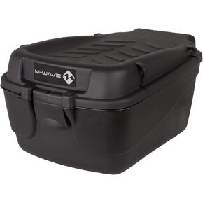 Amsterdam Easy Box Rear Carrier Top Case in Two Sizes, Black in Kuwait