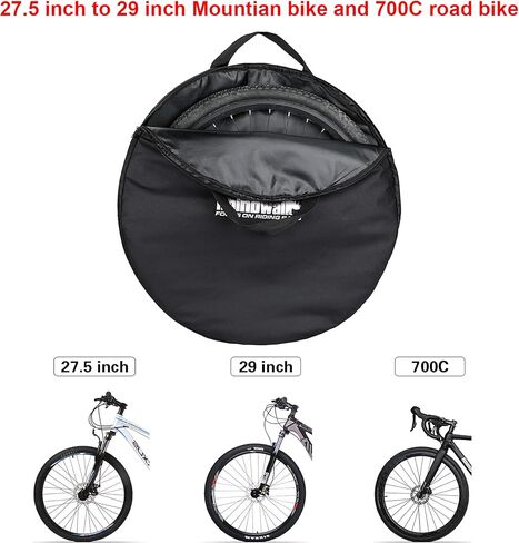 حقيبة عجلة لينة للدراجات الهوائية من بينبرين حقيبة عجلة 29 بوصة حقيبة حمل عجلة حقيبة نقل عجلة لدراجة MTB الجبلية الطريق الدراجة in Kuwait
