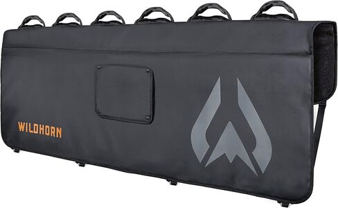 وسادة دراجة Wildhorn Bronto Tailgate مع 3 أشرطة EZ نظام التثبيت السريع - نقل آمن لما يصل إلى 6 دراجات جبلية - وسادة دراجة شاحنة ممتازة مقاومة للماء in Kuwait