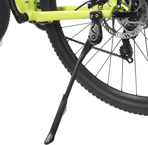 BV Bike Kickstand - Easy to Install, Mountain Bike Kick Stand for 24-29" Bicycles - Adjustable Length, Non-Slip Sole, Aluminum Alloy Material - Black I Bicycle Kickstand, Kick Stands Adult Bike in Saudi Arabia