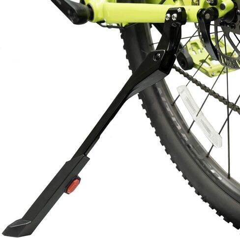 BV Bike Kickstand - Easy to Install, Mountain Bike Kick Stand for 24-29" Bicycles - Adjustable Length, Non-Slip Sole, Aluminum Alloy Material - Black I Bicycle Kickstand, Kick Stands Adult Bike in Saudi Arabia