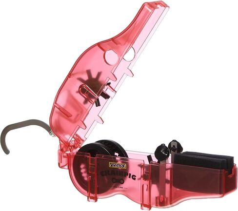 Pedro's Unisex's Pig II Chain Cleaning Machine, Red, in Saudi Arabia