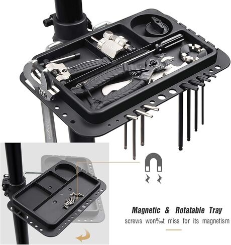 CXWXC Bike Repair Stand -Shop Home Bicycle Mechanic Maintenance Rack- Whole Aluminum Alloy- Height Adjustable (rs100) in Kuwait