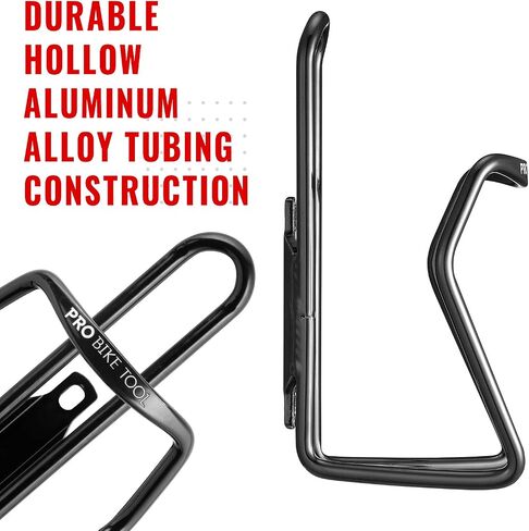 حامل زجاجة مياه للدراجة من PRO BIKE TOOL، قفص زجاجة مياه قوي وخفيف الوزن للدراجة بتصميم عصري، حامل زجاجة دراجة لدراجات الطرق والجبال (MTB) - قفص زجاجة عالمي in Kuwait