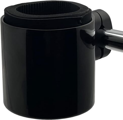 Stealth Bike Bottle Holder – Sturdy, Stainless Steel Bike Cup Holder for Handlebars – For Horizontal & Angled Bars, Cups up to 48 Oz. – Scooter, Cruiser, & Ebike Accessories, Classic Stainless in Saudi Arabia