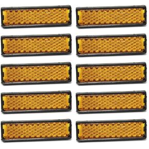 Pedal Reflector RLECS 10pcs Bicycle Pedal Reflector Safety Night Cycling Reflective Bike Accessory Cycling Foot Pedal Reflector Biking Cycling MTB Mountain Rode Bike Light in Saudi Arabia
