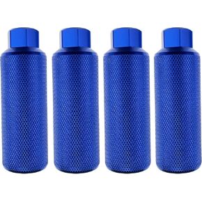 Zelerdo 2 Pairs Aluminum Alloy Bike Pegs for Mountain Bike Cycling Rear Stunt Pegs Fit 3/8 inch Axles (110x38 mm) in Saudi Arabia