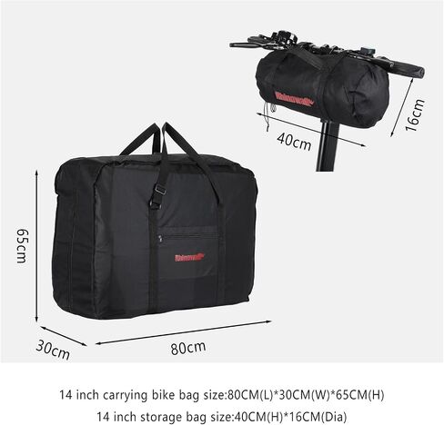 CamGo 20 Inch Folding Bike Bag - Waterproof Bicycle Travel Case Outdoors Bike Transport Bag for Cars Train Air Travel in Saudi Arabia