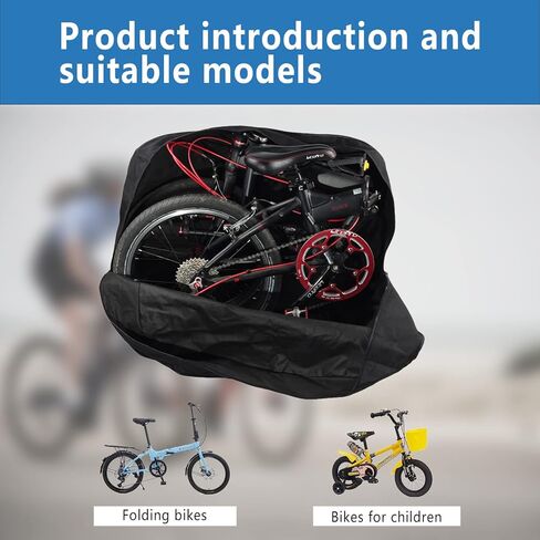 CamGo 20 Inch Folding Bike Bag - Waterproof Bicycle Travel Case Outdoors Bike Transport Bag for Cars Train Air Travel in Saudi Arabia