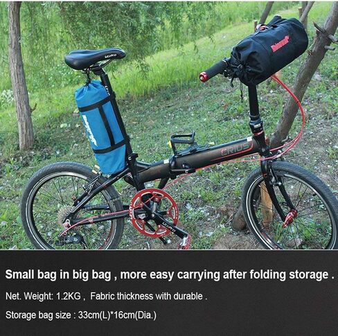 CamGo 20 Inch Folding Bike Bag - Waterproof Bicycle Travel Case Outdoors Bike Transport Bag for Cars Train Air Travel in Saudi Arabia