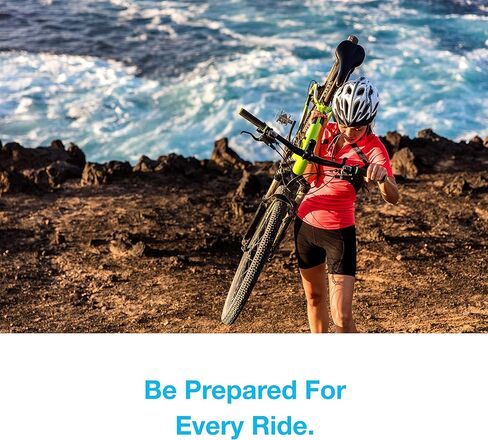 Genuine Innovations G2132, Bicycle CO2 Cartridges, Threaded, 20g, Pack of 6, Silver in Kuwait