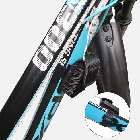 أضواء الدراجة DANCRA LED ضوء إطار الدراجة لركوب الليل، شريط إضاءة مقاوم للماء يعمل بالبطارية مع لون RGB، أضواء تزيين ساطعة للسكوتر، الدراجة ثلاثية العجلات، ملحقات إضاءة الدراجة in Kuwait