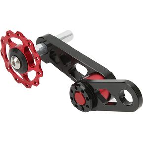 Vbestlife Single Speed Chain Tensioner, Aluminum Alloy Folding Bike Chain Stabilizer Bike Chain Tensioner for Single Speed Folding Bike