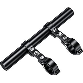 BRCOVAN Aluminum Alloy Handlebar Extensions for Bicycle & Motorcycle, Bike Handlebar Extender with Double Mounting Clamp Bracket, Fit for Handlebars 0.87'' to 1.26'' in Diameter in Saudi Arabia