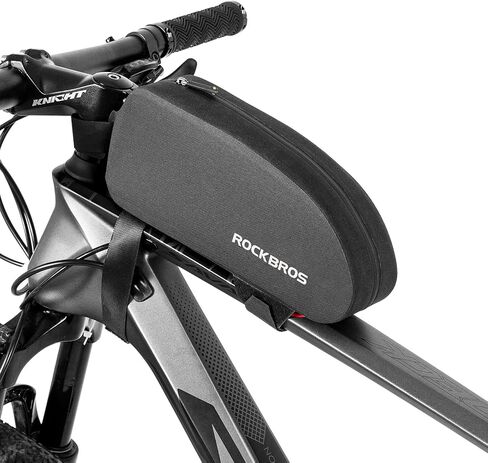 ROCKBROS Bike Top Tube Bag Bicycle Front Frame Bag Waterproof Bike Pouch Pack Bike Phone Bag Cycling Accessories Pouch for Mountain Road Bike in Saudi Arabia