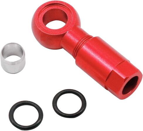 BestPartsCom محول خرطوم الفرامل المناسب لرأس الزيتون الذي يربط مجموعة إدراج يحل محل Shimano BH90 SLX XT XTR الهيدروليكي in Saudi Arabia