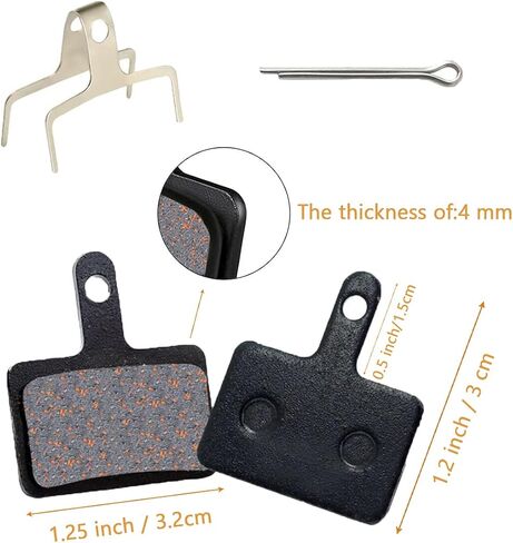 5 أزواج من دواسات فرامل الدراجة متوافقة مع TRP Tektro Shimano Deore Br-M575 M525 M515 T615 T675 M505 M495 M486 M485 M475 M447 M446 M445 M4166 M415 M415M395 M375 M315 M355 C601 C501s in Kuwait