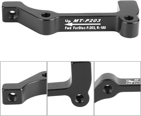 VGEBY1 Bike Disc Brake Mounting Bracket Adapter, Ultralight Bicycle Disc Brake Adapter for 140/160/180/203mm Rotor in Saudi Arabia