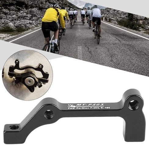 VGEBY1 Bike Disc Brake Mounting Bracket Adapter, Ultralight Bicycle Disc Brake Adapter for 140/160/180/203mm Rotor in Saudi Arabia