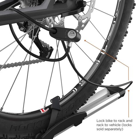 حامل دراجة ثول يوبرايد على السطح, لون موحد in Kuwait