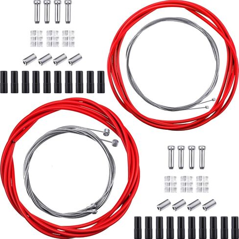 Universal Bicycle Transmission Line Bicycle Shift Derailleur Cable and Brake Cable Kit for Bicycle Mountain Road Bike Repair in Saudi Arabia