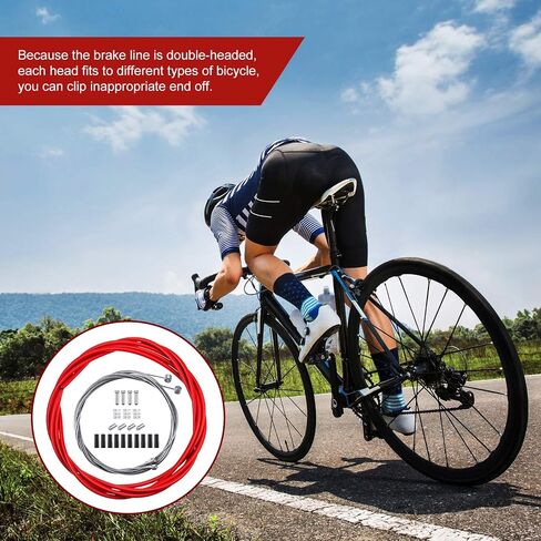 Universal Bicycle Transmission Line Bicycle Shift Derailleur Cable and Brake Cable Kit for Bicycle Mountain Road Bike Repair in Saudi Arabia