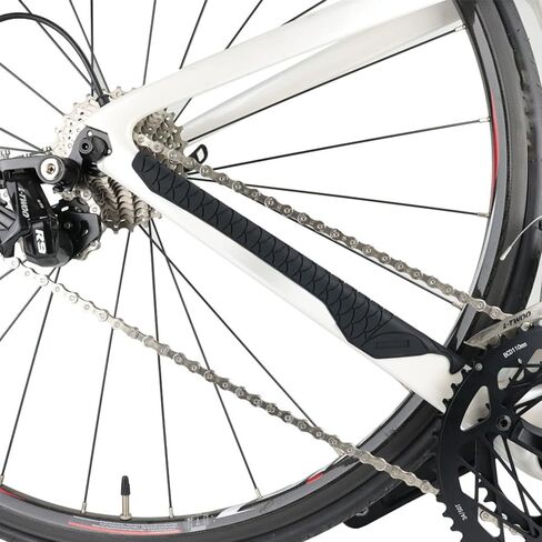 حامي سلسلة الدراجة ، حماية سلاسل الدراجة والمقعد يبقى تجنب الاحتكاك ، سلسلة إطار الدراجة سيليكون حامي وسادة للدراجات النارية الجبلية in Kuwait