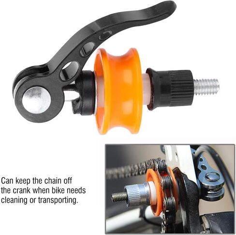 VGEBY1 Chain Keeper, Bicycle Wheel Holder Chain Keeper Tool Bike Quick Release Protector Fix Cleaning Tool for Cleaning Repairing Maintenance Cycling Accessory in Saudi Arabia
