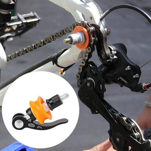 VGEBY1 Chain Keeper, Bicycle Wheel Holder Chain Keeper Tool Bike Quick Release Protector Fix Cleaning Tool for Cleaning Repairing Maintenance Cycling Accessory in Saudi Arabia